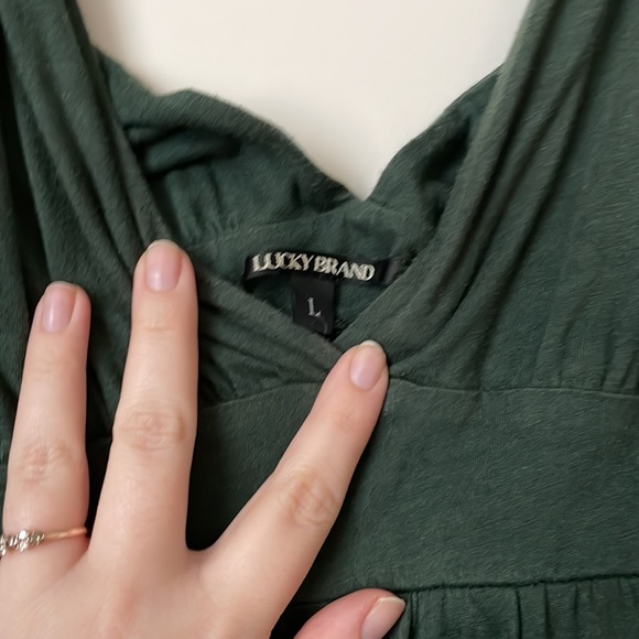 Green Ombré Maxi Dress - Picture 4 of 4